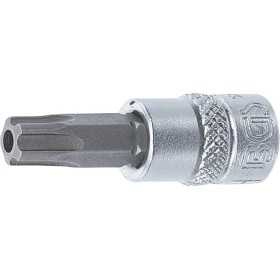 Douille Ã  embouts 6 3 mm 1/4" profil TS pour Torx Plus avec perÃ§age TS40