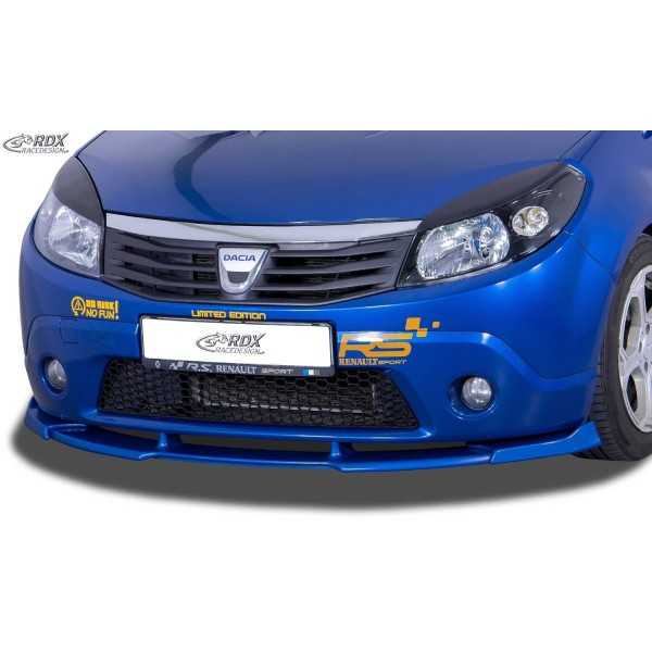 RDX Spoiler Avant VARIO-X pour DACIA Sandero 1 (SD/SDR) Séparateur ...