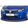 RDX Spoiler Avant VARIO-X pour DACIA Sandero 1 (SD/SDR) Séparateur ...