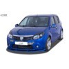 RDX Spoiler Avant VARIO-X pour DACIA Sandero 1 (SD/SDR) Séparateur ...