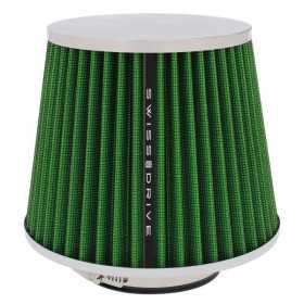 FILTRE A AIR CHROME VERT UNIV + 4 BAGUES