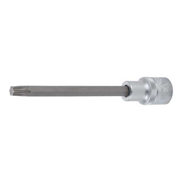 Douille Ã  embouts longueur 140 mm 12 5 mm 1/2" profil T pour Torx T45