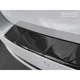  Ã  l'arriÃ¨re de protection de pare-chocs FL2019 noir de fibres de carbone