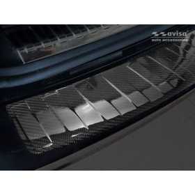 AUDI A6 C8 V Avant 2018 protection pare-chocs arrière en fibre de c...
