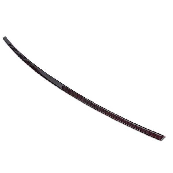 Protecteur de pare-chocs arriÃ¨re pour Audi Q3 Carbon (noir / rouge)