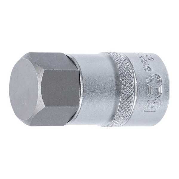 Douille Ã  embouts 12 5 mm 1/2" six pans intÃ©rieurs 24 mm