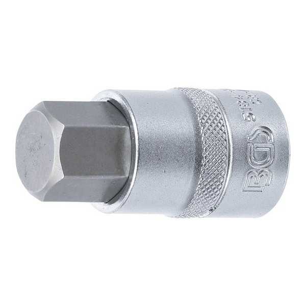 Douille Ã  embouts 12 5 mm 1/2" six pans intÃ©rieurs 19 mm