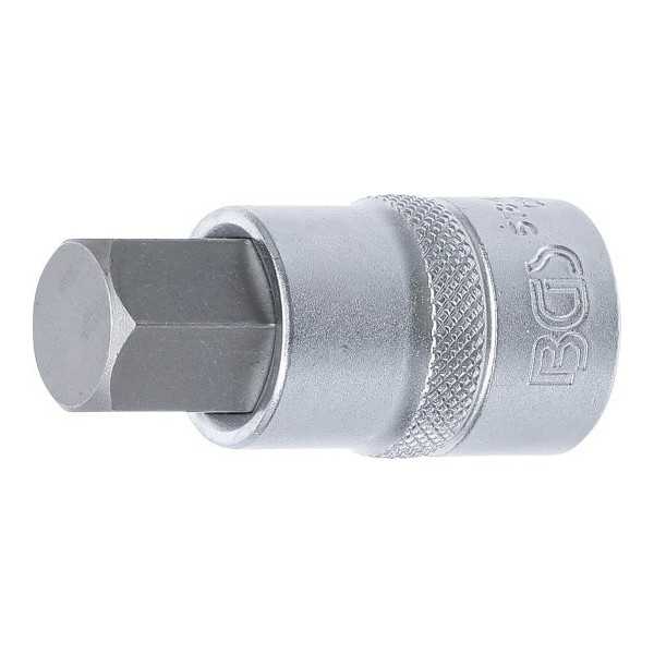 Douille Ã  embouts 12 5 mm 1/2" six pans intÃ©rieurs 17 mm