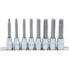 Jeu de douilles Ã  embouts 12 5 mm 1/2" six pans intÃ©rieurs 5 13 mm 8 piÃ¨ces