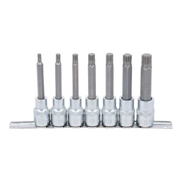 Jeu de douilles Ã  embouts 12 5 mm 1/2" Denture multiple intÃ©rieure pour XZN M5 M14 7 piÃ¨ces