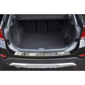 BMW X1 E84 2012 2015 argent 5d acier protecteur pare-chocs arrière ...