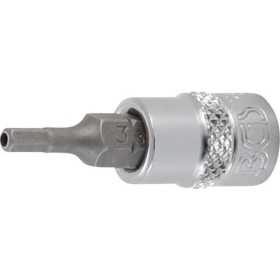 Douille Ã  embouts Empreinte carrÃ© femelle 6 3 mm 1/4" six pans femelle avec alÃ©sage 3 mm