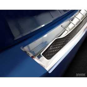 Protecteur de pare-chocs arrière pour BMW série X1 F48 (Fibre de Ca...