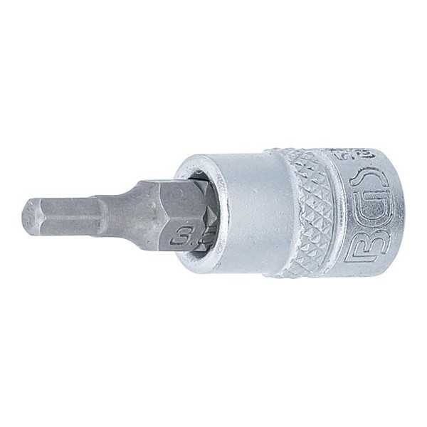 Douille Ã  embouts 6 3 mm 1/4" six pans intÃ©rieurs 3 5 mm