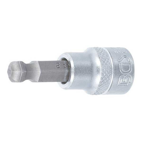 Douille Ã  embouts 10 mm 3/8" six pans intÃ©rieurs avec tÃªte sphÃ©rique 8 mm