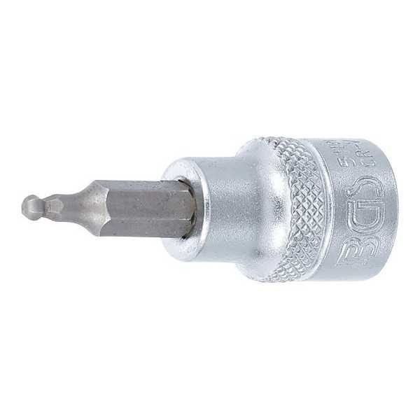 Douille Ã  embouts 10 mm 3/8" six pans intÃ©rieurs avec tÃªte sphÃ©rique 3 mm