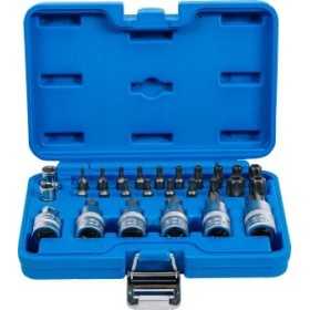 Jeu dâ€™embouts et de douilles Ã  embouts 12 5 mm 1/2" profil T pour Torx 27 piÃ¨ces
