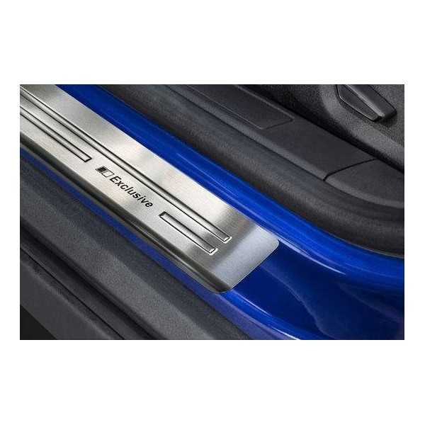 FORD MONDEO MK V Turnier Limousine 2014 les seuils de porte "Exclusive" 4 piÃ¨ces Satine d'argent en acier