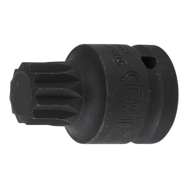 Douille Ã  embouts Ã  choc longueur 55 mm 20 mm 3/4" denture multiple intÃ©rieure pour XZN M24