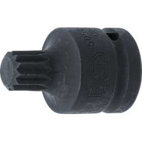 Douille Ã  embouts Ã  choc longueur 55 mm 20 mm 3/4" denture multiple intÃ©rieure pour XZN M18