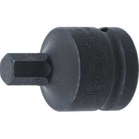 Douille Ã  embouts Ã  choc longueur 55 mm 20 mm 3/4" six pans intÃ©rieurs 12 mm