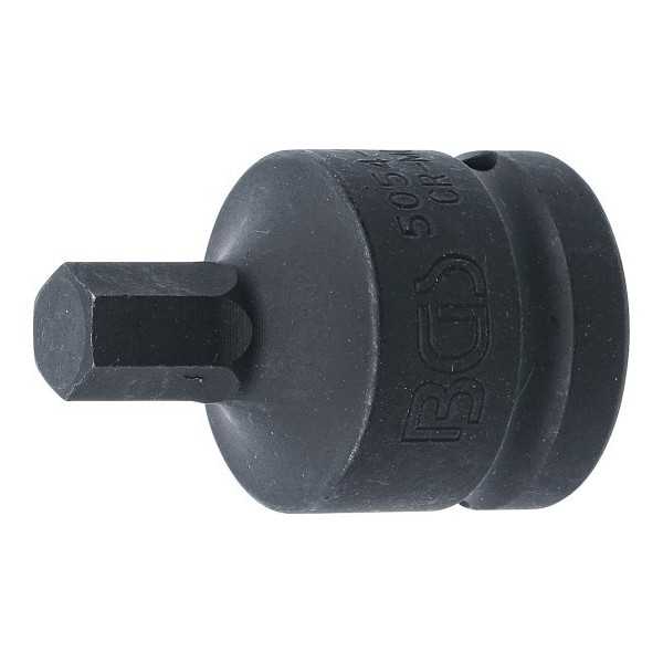 Douille Ã  embouts Ã  choc longueur 55 mm 20 mm 3/4" six pans intÃ©rieurs 12 mm