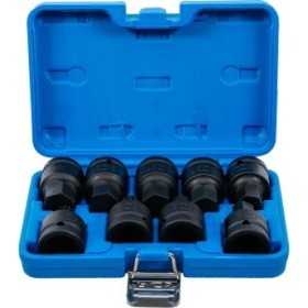 Jeu de douilles Ã  embouts Ã  choc transmission par six pans intÃ©rieurs 20 mm 3/4" denture multiple intÃ©rieure pour XZN 9 pi