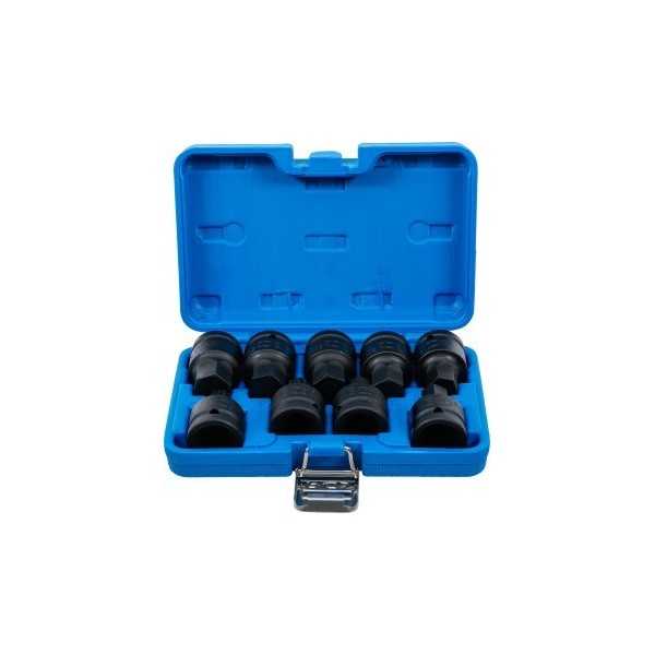 Jeu de douilles Ã  embouts Ã  choc transmission par six pans intÃ©rieurs 20 mm 3/4" denture multiple intÃ©rieure pour XZN 9 pi