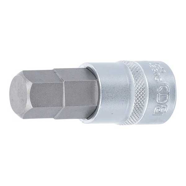 Douille Ã  embouts 12 5 mm 1/2" six pans intÃ©rieurs 18 mm