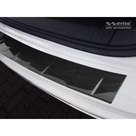 JAGUAR F PACE 2016 protection pare-chocs arrière en fibre de carbon...