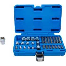 Jeu de Douilles profil E / profil T pour Torx 30 piÃ¨ces