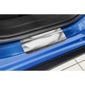  les seuils de porte FL2018 "Exclusive" 4 piÃ¨ces Satine d'argent en acier