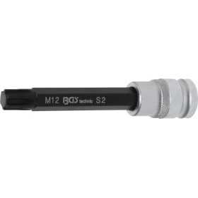 Douilles Ã  embouts longueur 120 mm 12 5 mm 1/2" profil cannelÃ© pour RIBE M12