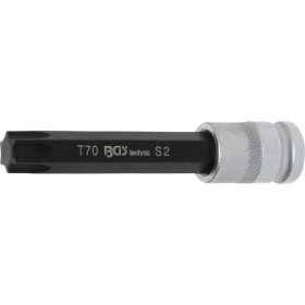 Douille Ã  embouts longueur 120 mm 12 5 mm 1/2" profil T pour Torx T70