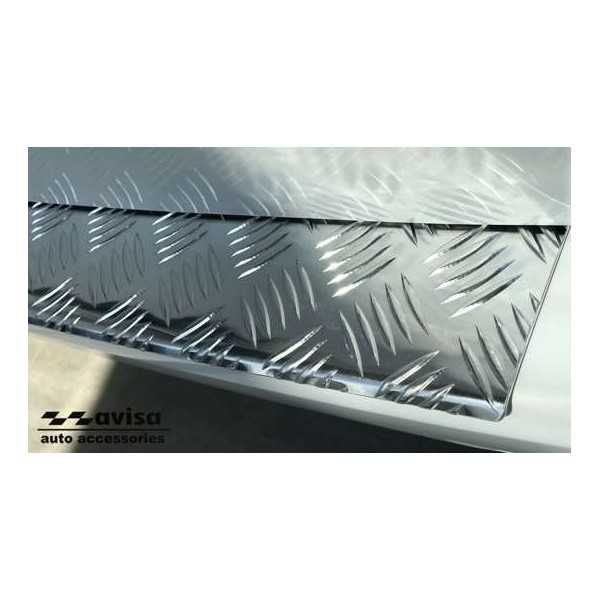 Protecteur de pare-chocs arriÃ¨re pour Mercedes W447 classe V (rayures en aluminium)