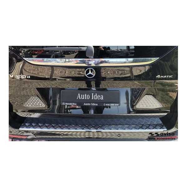 Protecteur de pare-chocs arrière pour Mercedes W447 classe V (rayur...