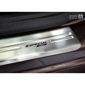  FL2019 seuils de portes "Special Edition" Satine d'argent en acier 4pcs