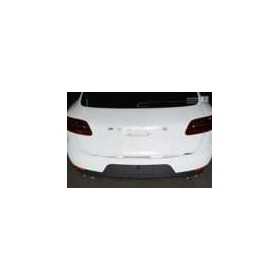 Protection pare choc arrière pour PORSCHE MACAN Carbon + Stal | avi...