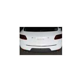 Garniture de pare-chocs arrière pour Porsche Macan Carbon + Steel |...