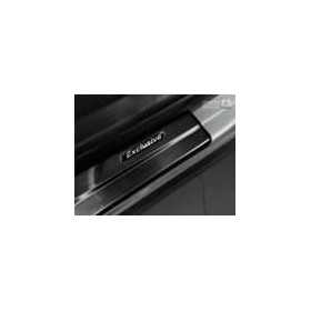 TOYOTA RAV4 IV FL 02.2016 2018 les seuils de porte emblème noir ins...