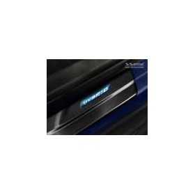 TOYOTA RAV4 V génération 2018 seuils de porte emblème bleu « hybrid...