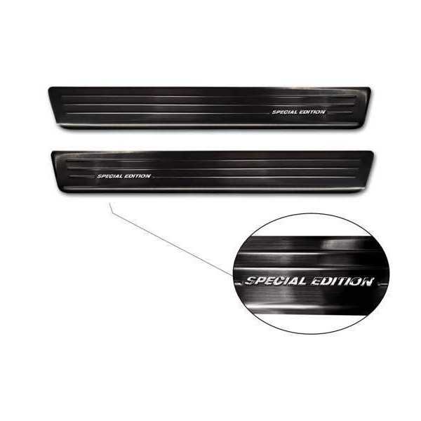 Plaques de seuil Volkswagen Caddy 4 (Noir)