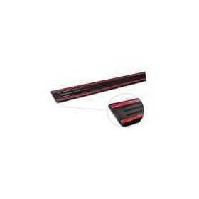 Plaques de seuil Volkswagen Caddy 4 (Noir) | avisa | Seuil de porte