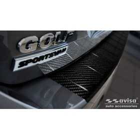 Protection de pare-chocs arrière pour Volkswagen Golf Sportsvan (Fi...