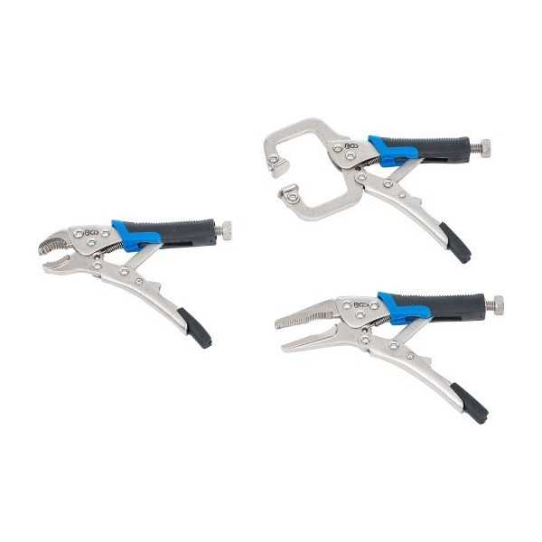 Jeu de pinces Ã©tau mini 3 piÃ¨ces