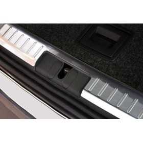  2 profils satine d'argent en acier