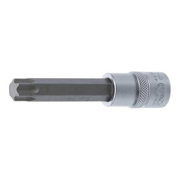 Douille Ã  embouts longueur 100 mm 12 5 mm 1/2" profil T pour Torx T60