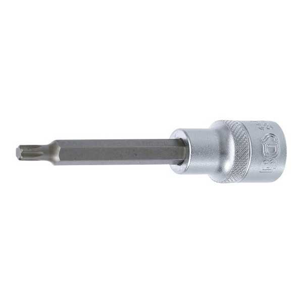 Douille Ã  embouts longueur 100 mm 12 5 mm 1/2" profil T pour Torx T30