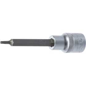 Douille Ã  embouts longueur 100 mm 12 5 mm 1/2" profil T pour Torx T15