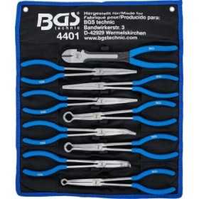 Jeu de pinces Ã  long bec plates et de capuchon de bougie dâ€™ignition extra long 9 piÃ¨ces